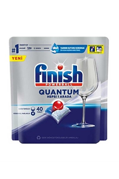 Finish Dishwasher Tablets, 40 Tablets Pack