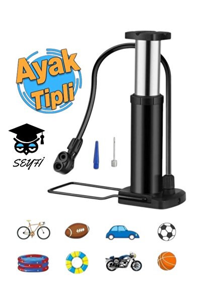 SEYFİKİRTASİYE مضخة من نوع القدم الصغيرة ذات عجلة واحدة، مضخة نفخ مطاطية من ن...