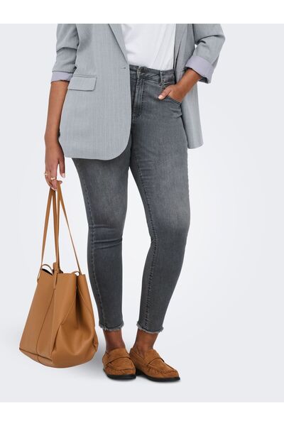 Only Carmakoma Skinny Jeans CARWILLY Skinny Fit Knöchellang Jeans