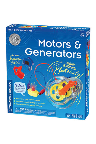 Thames & Kosmos STEM Kit for Building Motors and Generators,