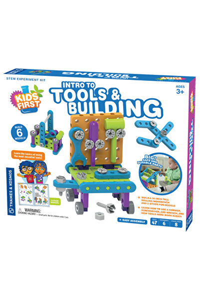 Thames & Kosmos Kit STEM Primii Pași: Unelte și Construcții