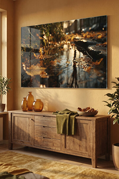 Ahsen resim çerçeve Tablou din sticlă rezistentă la spargere 5mm (grosime) - ...