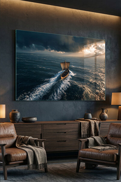 Ahsen resim çerçeve Tablou din sticlă rezistentă la spargere 5mm (grosime) - ...