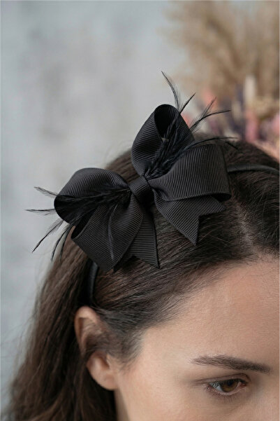 Massaltay Κορώνα εγκυμοσύνης με φτερά και λεπτομέρεια φιόγκου, Κορώνα νύφης γ...