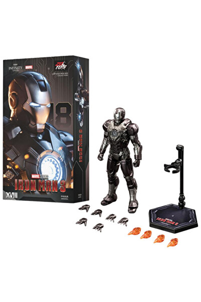 Choice16 دمية أكشن أصلية من ZD Toys لشخصية آيرون مان توني ستارك MK18 MK9 MK14...