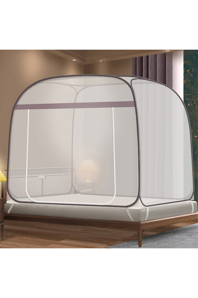 Golivn 1.5*2m Pop Up Mosquito Net Tent Portable Foldable Folding Netting Bed ...