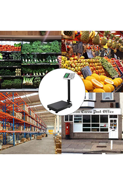 Golivn 0.1kg-100kg Electronic Platform Scale Digital Floor Heavy Duty Folding...