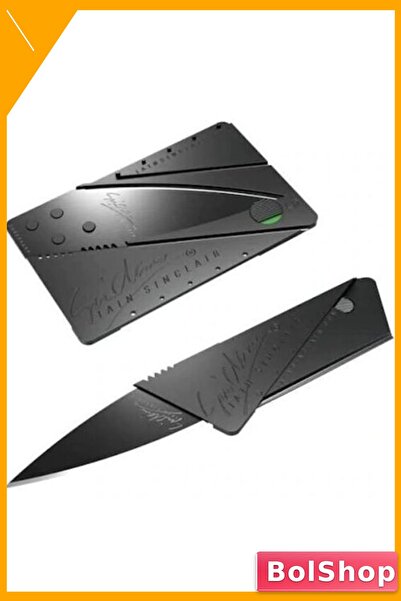 BolShop Katlanabilir Kredi Kartı Boyutunda Kesici Alet