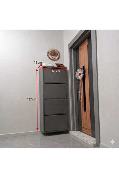 VialongStore Metal Ayakkabılık