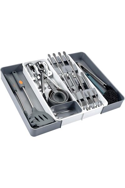 Arabest Silverware Drawer Organizer, Expandable Utensil Tray for Kitchen, Adj...