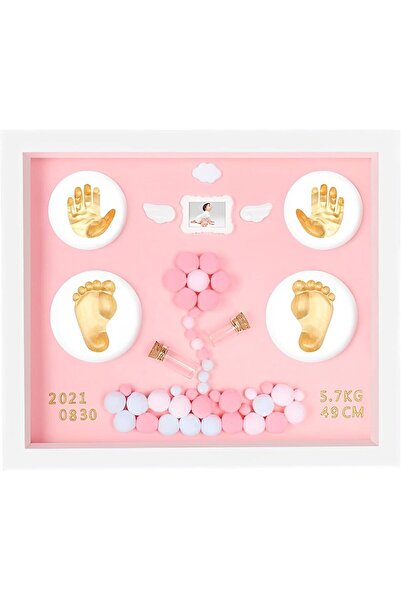 Arabest طقم صنع بصمات اليد والقدم، طقم بصمات يد وقدم الطفل، طقم صب بصمات حديث...