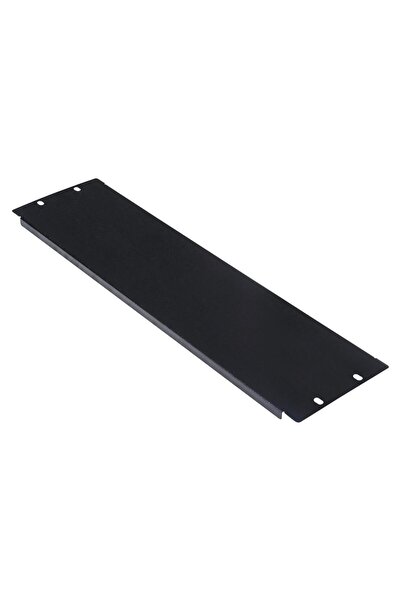 Lande 19” 3U Blanking Panel (Black) – Cabinet Space Covering Panel