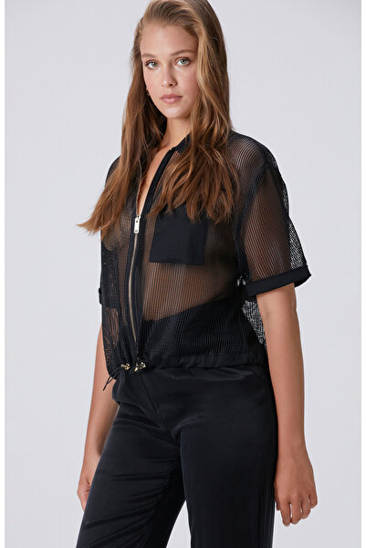 Network Siyah File Ceket