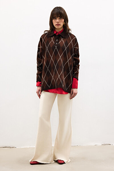 Touché Privé BUTTONED KNITWEAR SWEATER