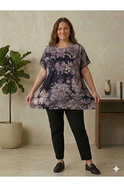 Vinola Plus Size Crystal Viscose Fabric Comfortable Cut High Quality Blouse