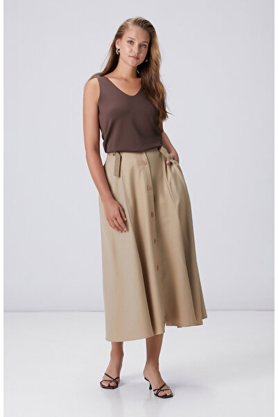 Network Bej Midi Etek