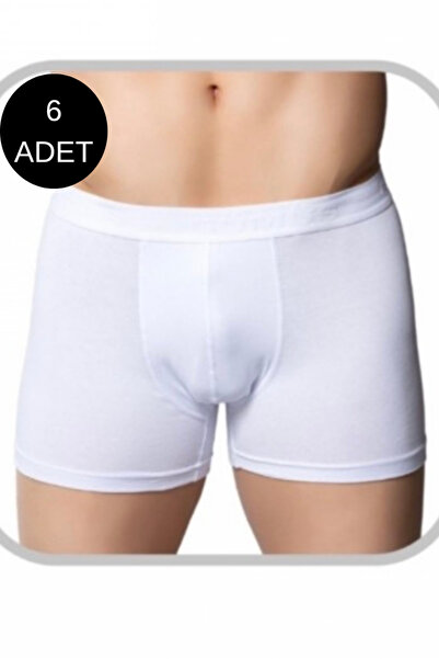 GÜMÜŞ Men's Lycra Boxer 4018 Pack of 6