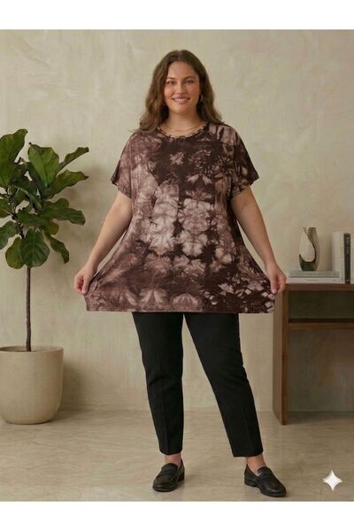 Vinola Plus Size Viscose Jersey Fabric Comfortable Fit High Quality Blouse