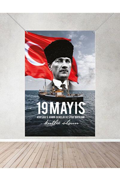 heptex 19 Mayıs Hatıra Fotoğraf Panosu Branda 150x200