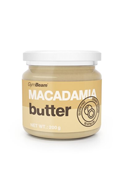 GymBeam Unt de nuci Macadamia, 200 g