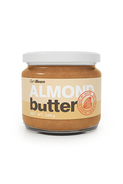 GymBeam Unt de migdale, 340 g, migdale