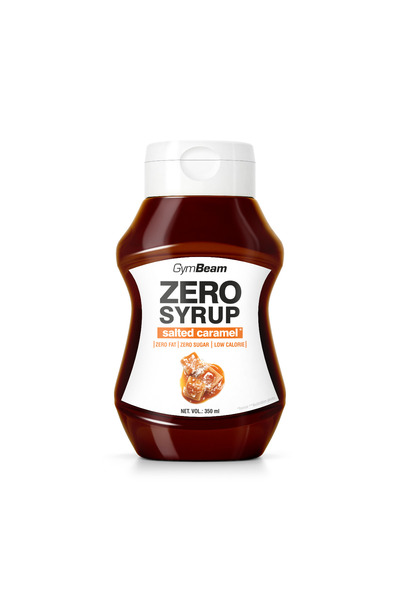 GymBeam ZERO SIROP Caramel Sărat, 350 ml