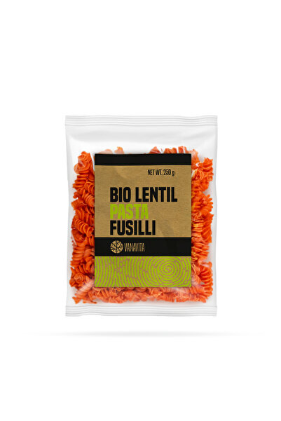 GymBeam Paste BIO din linte - Fusilli, 250 g