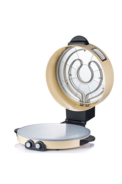 Generic Portable 2200W Dual Temperature Control Pizza Maker with Non-Stick Su...