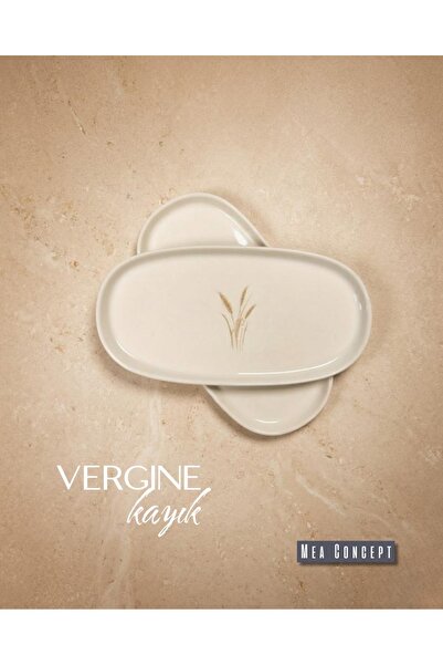 MEA CONCEPT VERGİNE 2'Lİ KAYIK TABAK 25 cm