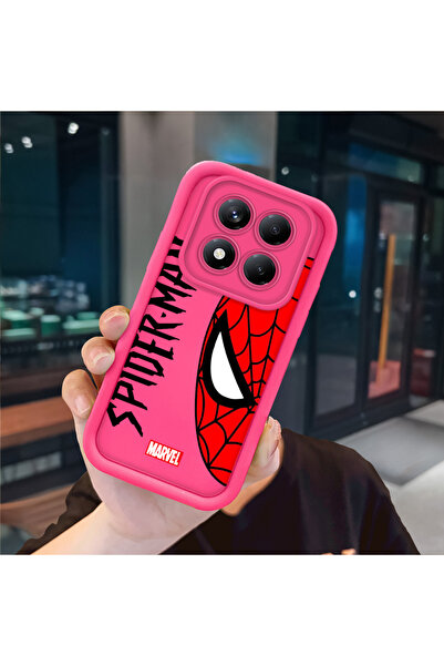 ucuc Redmi Note 14 Pro Plus+ 5g Compatible Pink Red Silicone Case Shockproof ...