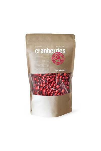 GymBeam Lyophilized Cranberries, 100 g