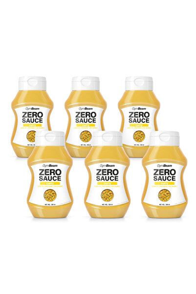 GymBeam ZERO SAUCE Curry, 6 x 350 ml