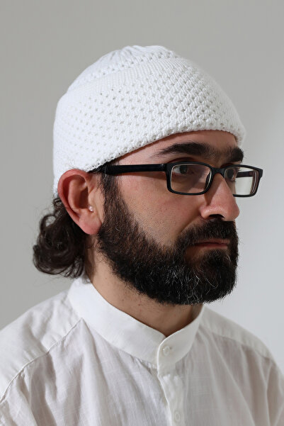 ihvan online Căciulă de rugăciune de iarnă pliată Orlon cu model de nuci, căc...