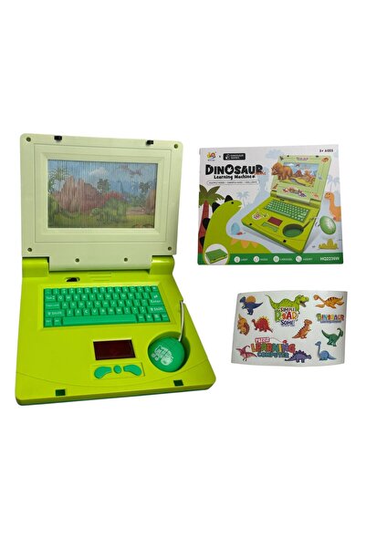 ADIRI SHOP Laptop Educativ Copii cu dinozauri, muzică și lumini, jucărie inte...