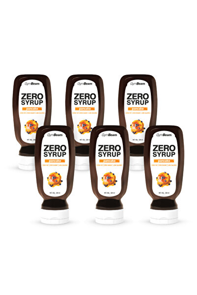 GymBeam Clătite ZERO SYRUP, 6 x 320 ml