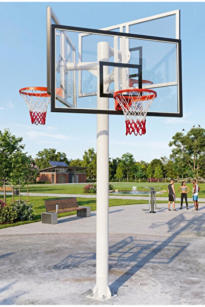 Antalya Kent ekipmanları Üçlü Cam Panya Basketbol Potası
