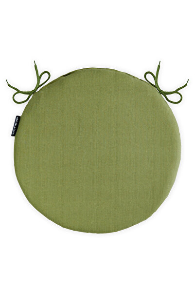 Maison Mex Round cushion, garden/terrace BASIC GREEN H.4 D.40 green