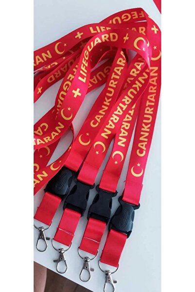Lifeguard Cankurtaran Düdük Boyun Askı /5'li Paket)