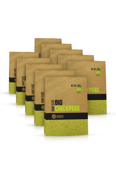 GymBeam Năut BIO - Gata de consum, 10 x 150 g