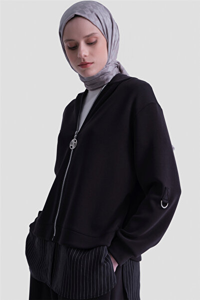 Armine Mixli Örme Takım Siyah