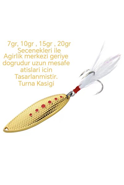 OEM kan damlacıklı söğüt yaprağı modeli tüylü kancalı turna kaşığı