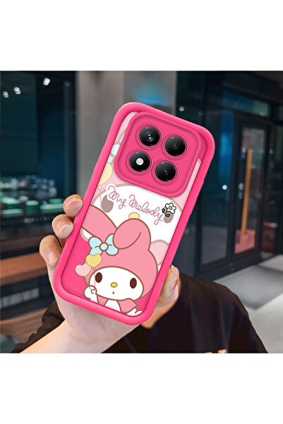 ucuc Redmi Note 14 Pro Plus+ 5g Compatible Pink Red Silicone Case Shockproof ...