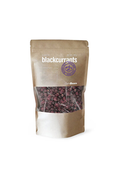 GymBeam Lyophilized Blackcurrants, 100 g