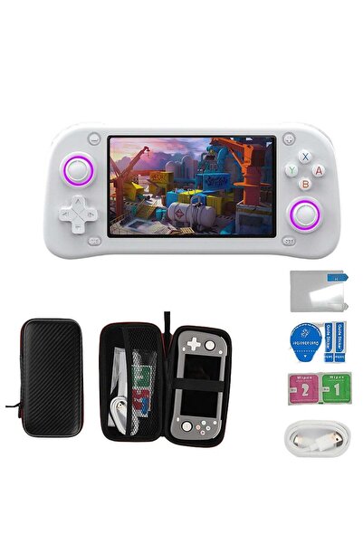 Generic 2025 XF43 Retro Handheld Game Console, 4.3” IPS Screen, Hall Joystick...