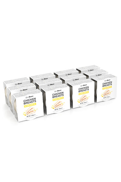 GymBeam Piept de pui în ulei de floarea-soarelui, 12 x 155 g