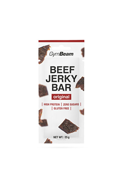 GymBeam Beef Jerky Bar, 25 g, original