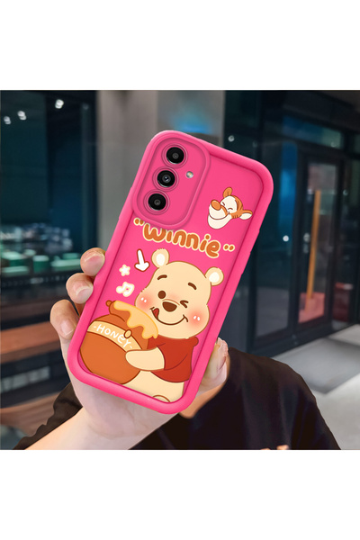 ucuc حافظة سيليكون وردية حمراء متوافقة مع هاتف سامسونج جالاكسي A13 5G، مقاومة...