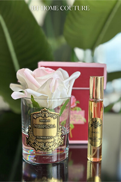 Miss Flora SOLMAYAN CAM-GOLD ALLIKLI TEK GÜL