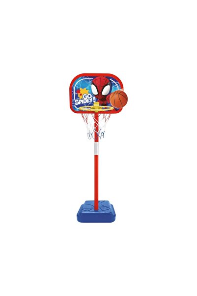 SPIDERMAN Σετ μπάσκετ με μπάλα, αντλία, ρυθμιζόμενο στεφάνι, ρυθμιζόμενο ύψος...