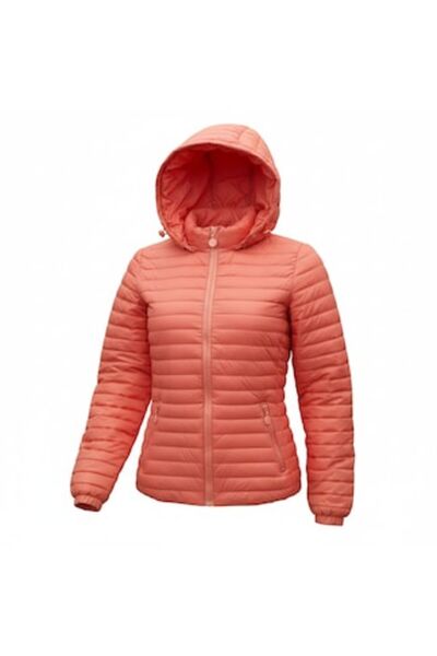 L-line fashion Women's Spring-Autumn Jacket, Lightweight, Detachable Hood, Du...